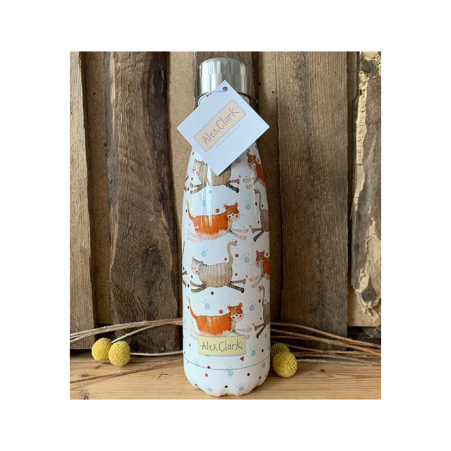 Alex Clark Water Bottle Cats Collection