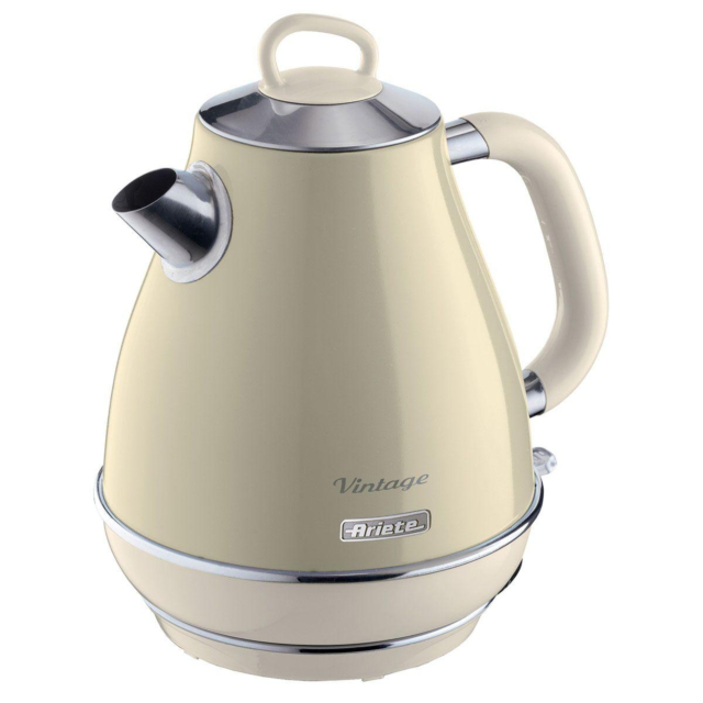 Ariete 1.7 Litre Vintage Kettle in Cream