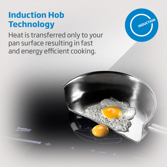 Beko CIHYI21B 58cm Induction Hob - Black
