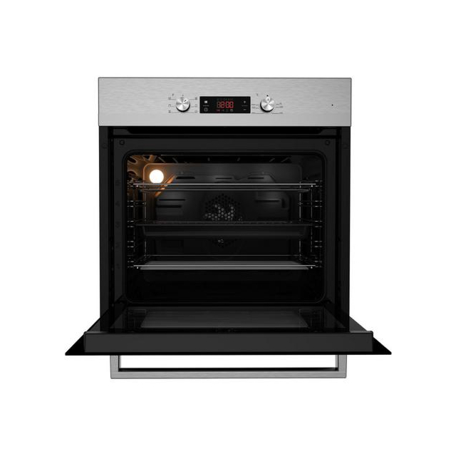 Beko CIM91X Built In Programmable Multifunction Electric Single Oven - Stainless Steel