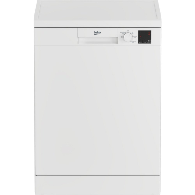 Beko DVN05C20W 60cm Full Size Freestanding Dishwasher - 13 Place Settings