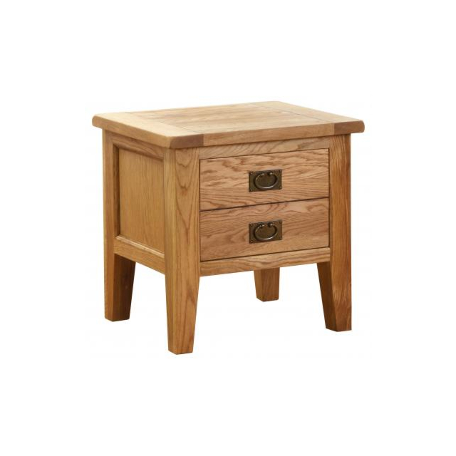 Besp Oak NB007 Vancouver® 1 Drawer Lamp Table