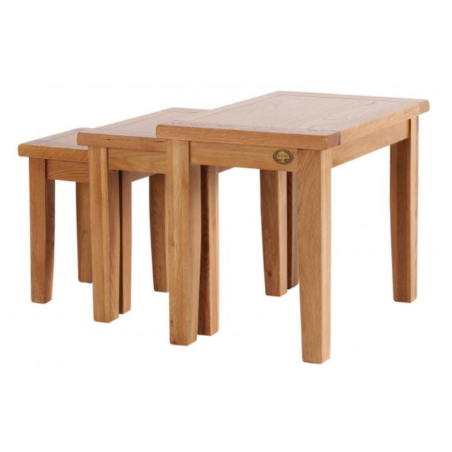Besp Oak NB012 Vancouver® Nest of Tables