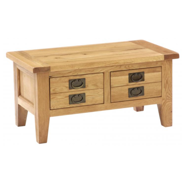 Besp Oak NB052 Vancouver® Coffee Table with 2 Drawers