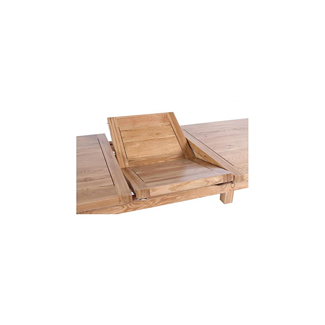 Besp Oak NB058 Extension Dining Table 1m - 1.4m