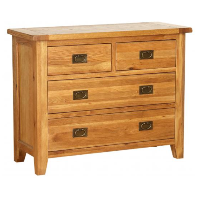 Besp Oak NB061 Vancouver® 4 Drawer Dresser Chest