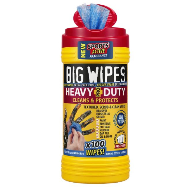 Big Wipes Heavy Duty Cleaning Wipes Red top