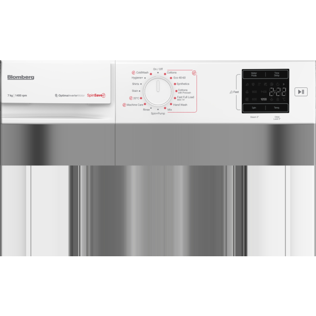 Blomberg LWA27461W 7kg 1400 Spin Washing Machine - White
