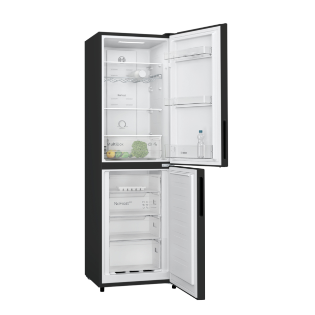 Bosch KGN27NBEAG 55cm 50/50 Frost Free Fridge Freezer - Black