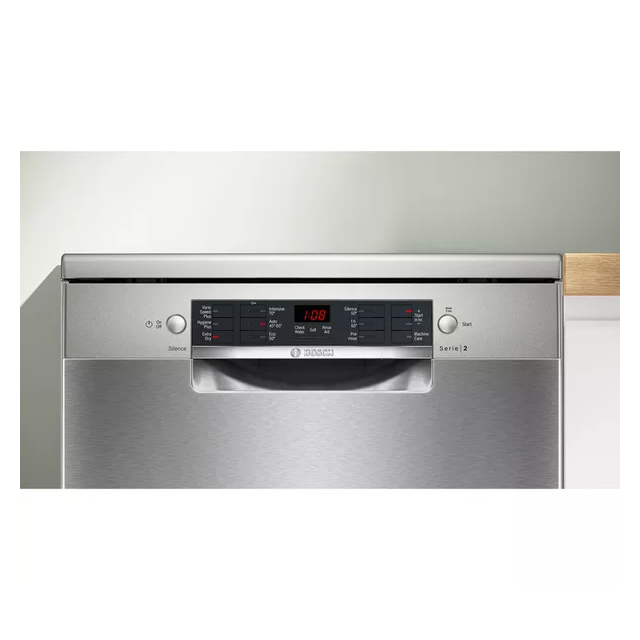 Bosch Series 2 Dishwasher SMS26AI08G - Silver, 12 Place