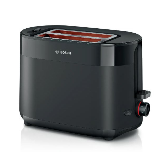 Bosch TAT2M123GB My Moment 2 Slice Compact Toaster - Black