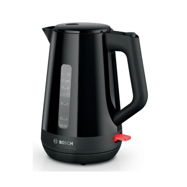 Bosch MyMoment Delight TWK1M123GB Electric Kettle with 1.7 L Capacity and Fast Boil - Black