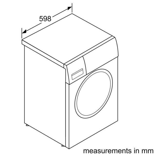 Bosch WGG254F1GB 10kg 1400 Spin Washing Machine - White
