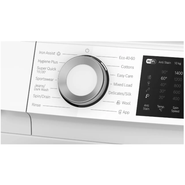 Bosch WGJ25400GB 10kg 1400 Spin Washing Machine - White