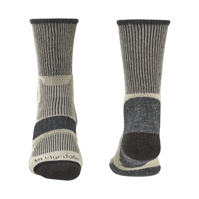 Bridgedale Hike Lightweight Mens Coolmax Socks Charcoal