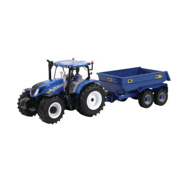 Britains New Holland T6 Tractor + Trailer Play Set 43268