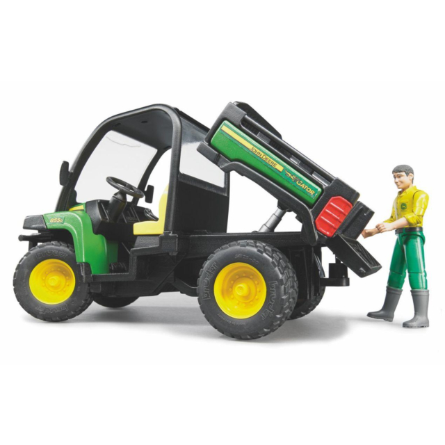Bruder John Deere Gator 855D + Driver 02490