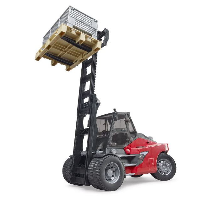 Bruder Linde Ht160 Forklift 3 Pallet Cages 02513