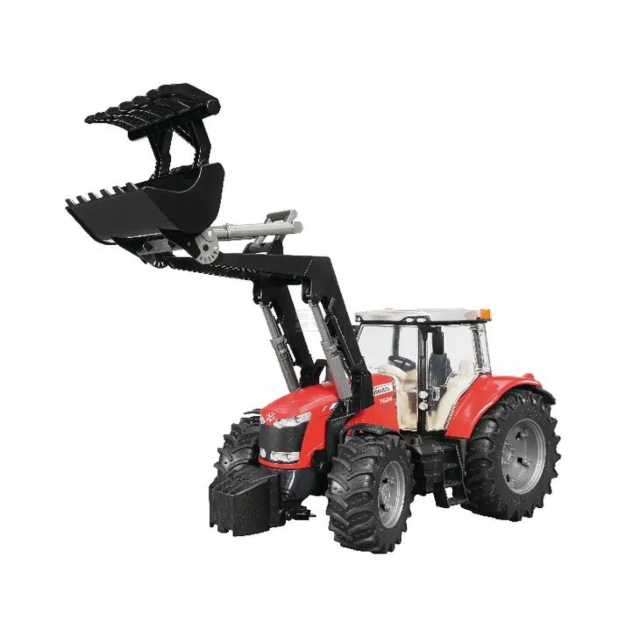Bruder Massey Ferguson 7624 + Front Loader 03047