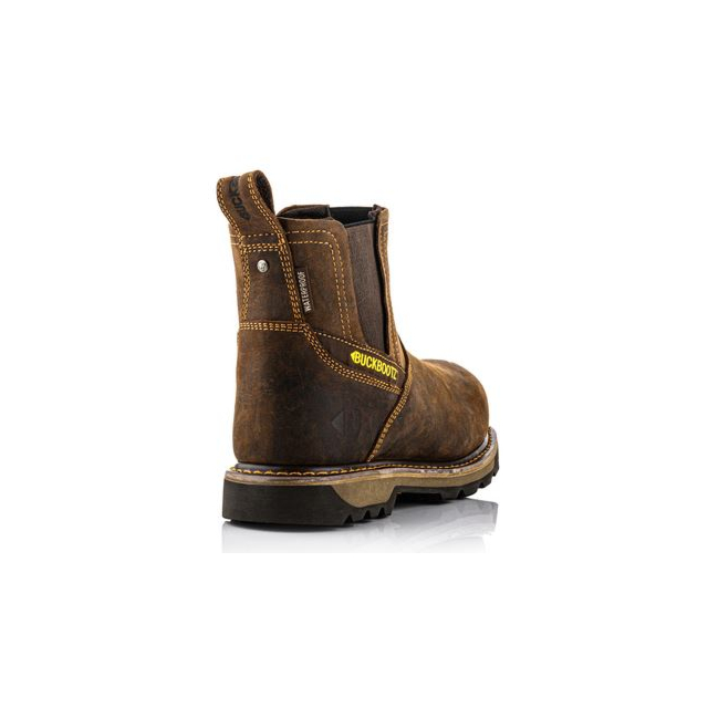Buckbootz B1180 Hard as Nails Dealer Boot Dark Brown