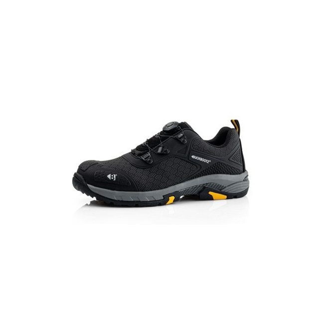Buckbootz Wheelzlow Safety Trainer - Black 