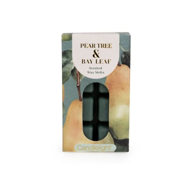 Candlelight Wax Melts - Pear Tree + Bay Leaf 8 Pack 