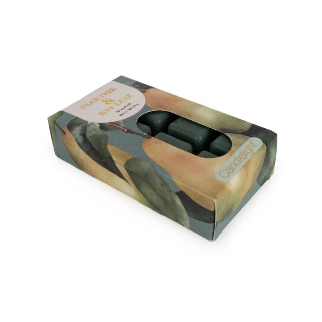 Candlelight Wax Melts - Pear Tree + Bay Leaf 8 Pack 