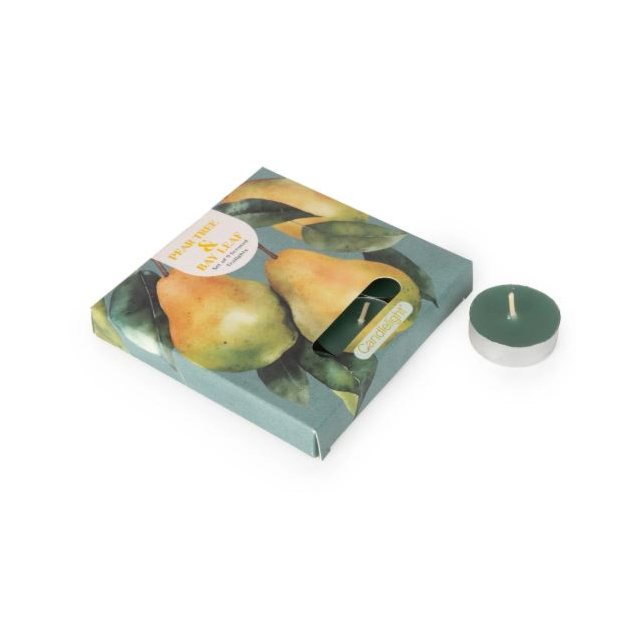Candlelight Tealights Pear Tree + Bay Leaf 9 Pack