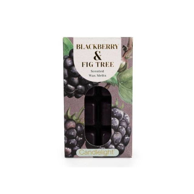 Candlelight Wax Melts - Blackberry + Fig Tree 8 Pack