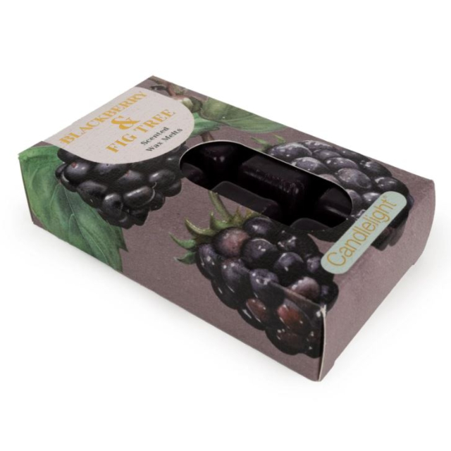 Candlelight Wax Melts - Blackberry + Fig Tree 8 Pack