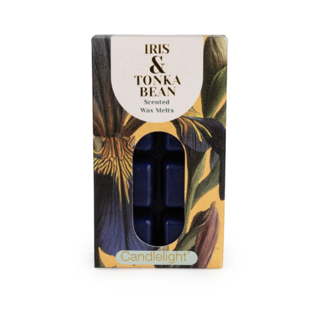 Candlelight Wax Melts 8 Pack - Iris + Tonka Bean 