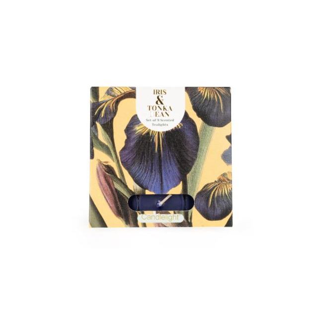 Candlelight Tealight Iris + Tonka Bean 9 Pack