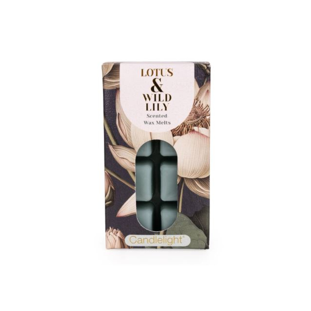 Candlelight Wax Melts - Lotus + Wild Lily 8 Pack