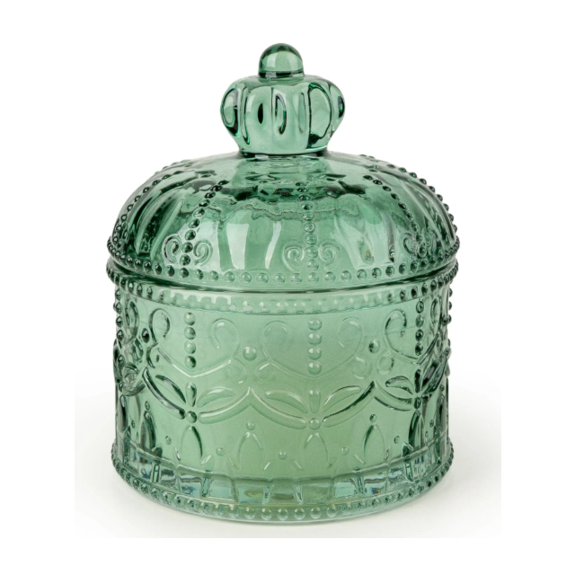 Candlelight Square Embossed Candle Jar – Chengdu