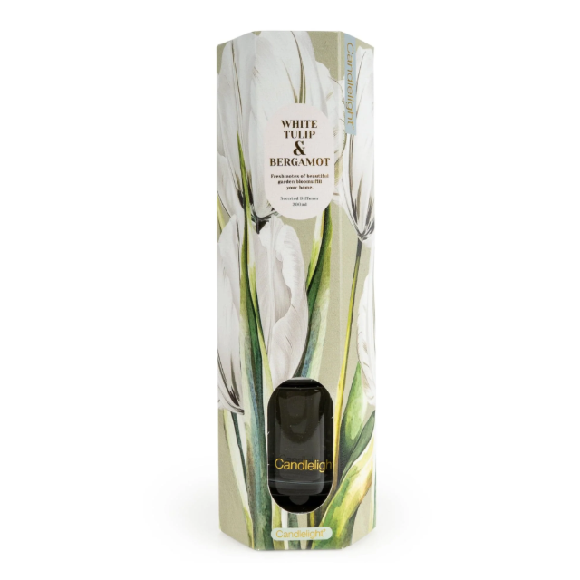 200ml Reed Diffuser - White Tulip & Bergamot