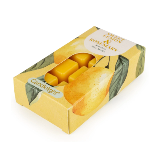8 Pack Wax Melts - Sweet Lemon & Rosemary