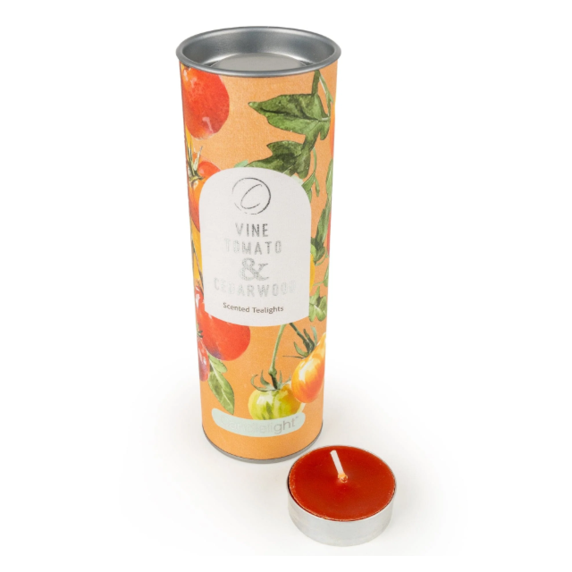 9 Pack Tealights Vine - Tomato & Cedarwood