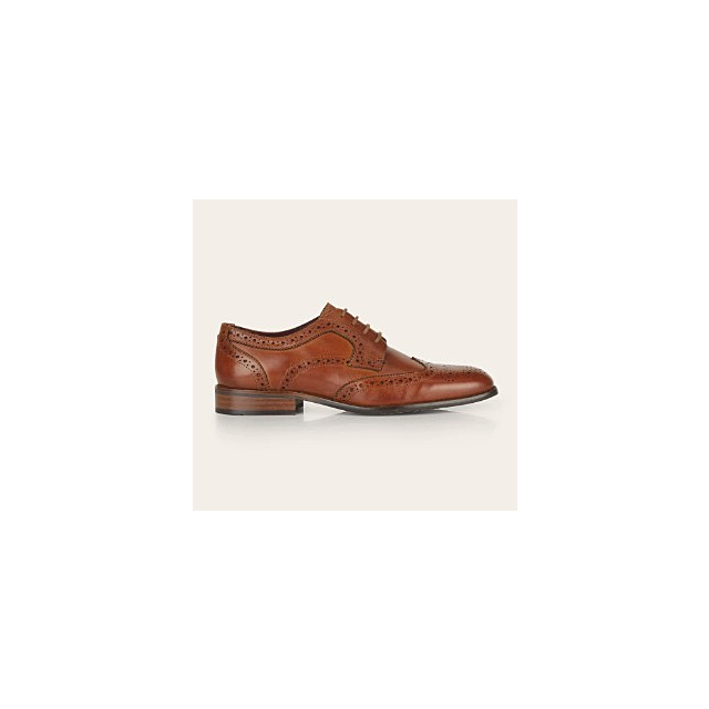 Catesby Mcfarland Brogue Shoe Tan 