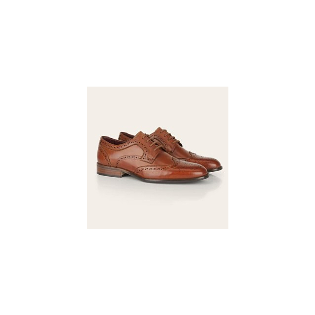 Catesby Mcfarland Brogue Shoe Tan 