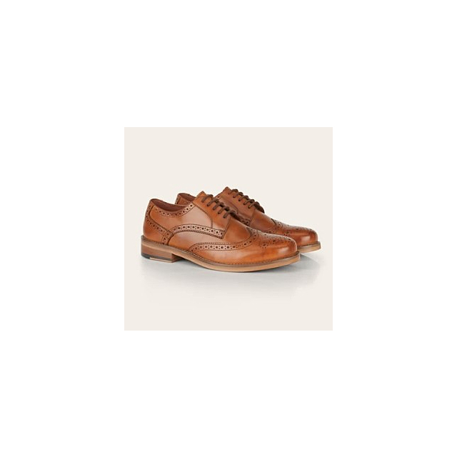 Catesby Lancaster Wing Tipped Brogue Tan 