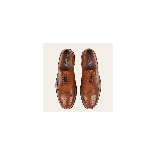Catesby Lancaster Wing Tipped Brogue Tan 