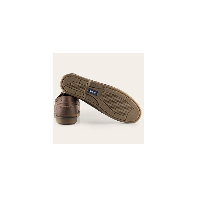 Catesby Hector Deck Shoe Tan 
