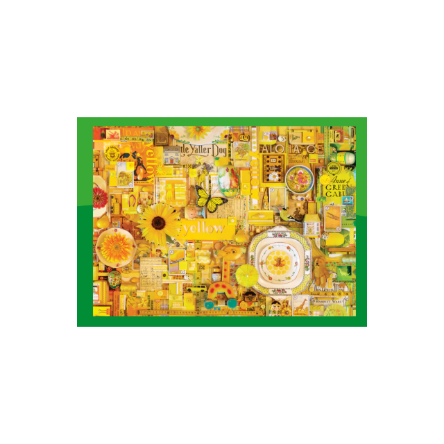 Cobble Hill Jigsaw - Yellow 1000 Piece