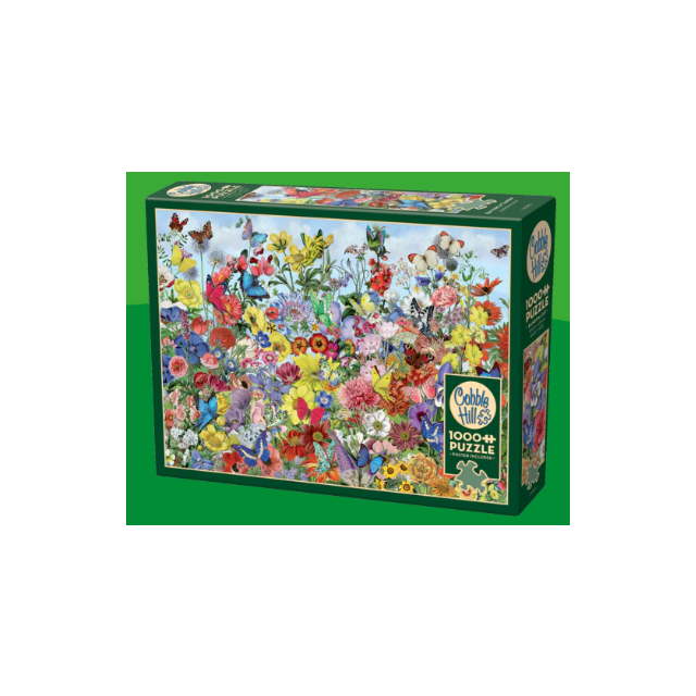 Cobble Hill Jigsaw - Butterfly Garden 1000 Piece