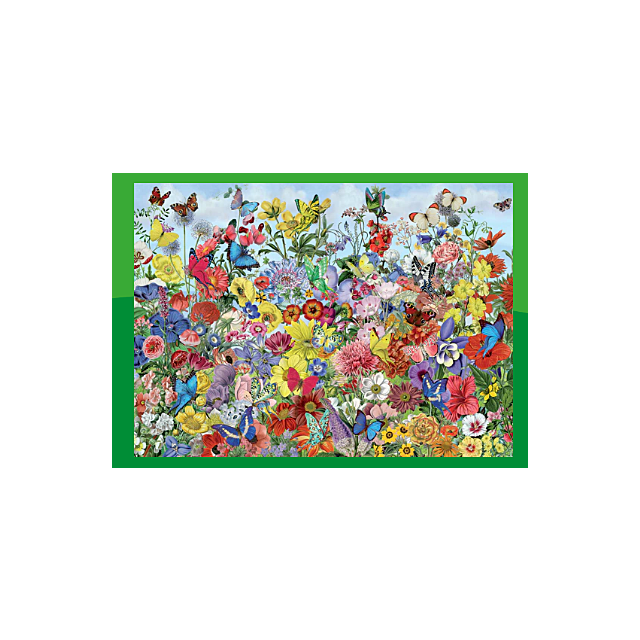 Cobble Hill Jigsaw - Butterfly Garden 1000 Piece