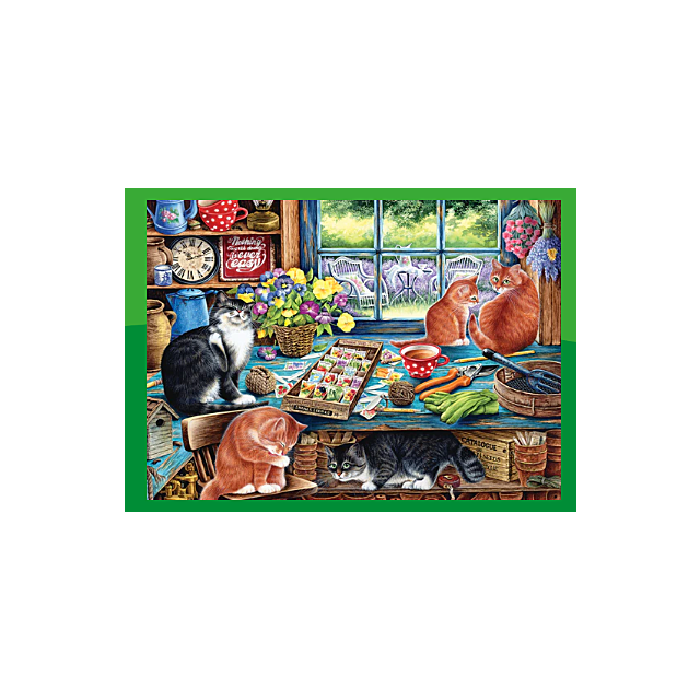 Cobble Hill Jigsaw Cats Retreat 1000 Piece 