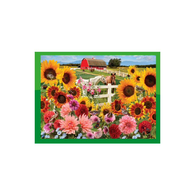 Cobble Hill Farm Sunflower Farm 1000 Piece
