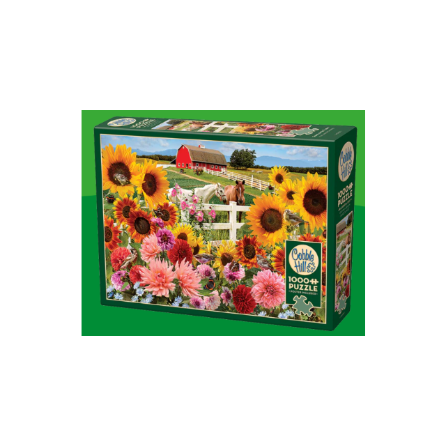 Cobble Hill Farm Sunflower Farm 1000 Piece