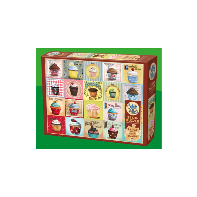 Cobble Hill Jigsaw Cupcake Cafe 275 Piece