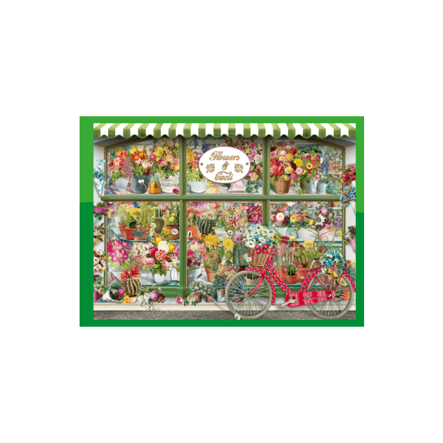 Cobble Hill Jigsaw Flowers + Cacti Shop 275 Piece